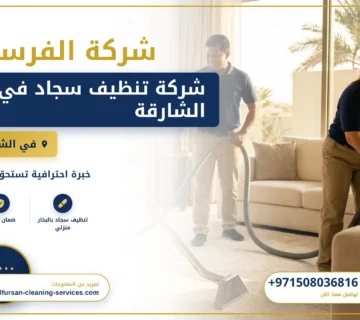 صورة شركة تنظيف سجاد في الشارقة