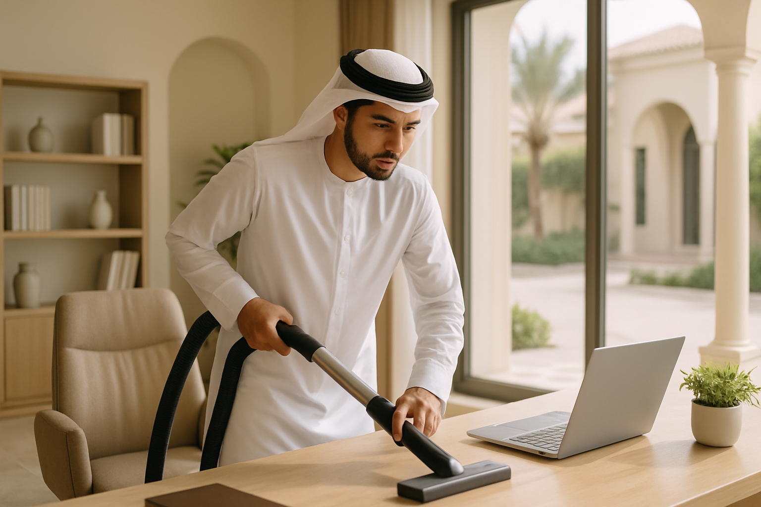 أفضل شركة تنظيف مكاتب في أبوظبي: نظافة احترافية لمنشأتك — شركة الفرسان